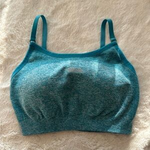 Gymshark Light Blue Flex Sports Bra Size Small